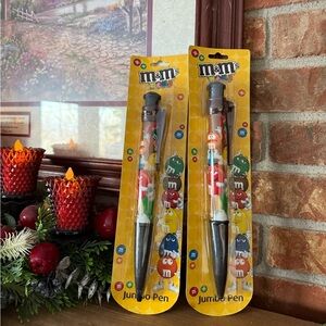 ❤️ M&M’s Jumbo 12” Pens NWT